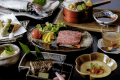 【季節会席】玄界灘の旬魚のお刺身、佐賀牛の網焼きなど、旬の食材を存分に。 【季節会席】玄界灘の旬魚のお刺身、佐賀牛の網焼きなど、旬の食材を存分に。