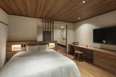 東扇　洋室　ダブルベッド　【禁煙】2022年OPEN