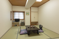 東雲　ビジネスタイプ　お部屋おまかせ　ツイン・８畳和室【禁煙】（眺めは望めません）