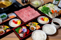 霜降り那須和牛サーロインのしゃぶしゃぶ