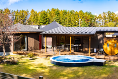 【プライベートプール付き】「スイートヴィラ」-2ベッド-ドッグラン・温泉・サウナ付き