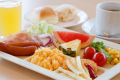 『朝食バイキング一例』朝食をしっかりと摂り、素晴らしい一日のスタートを！
※予告なく和定食になる場合もございます。