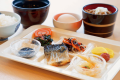 『朝食バイキング一例』朝食をしっかりと摂り、素晴らしい一日のスタートを！
※予告なく和定食になる場合もございます。