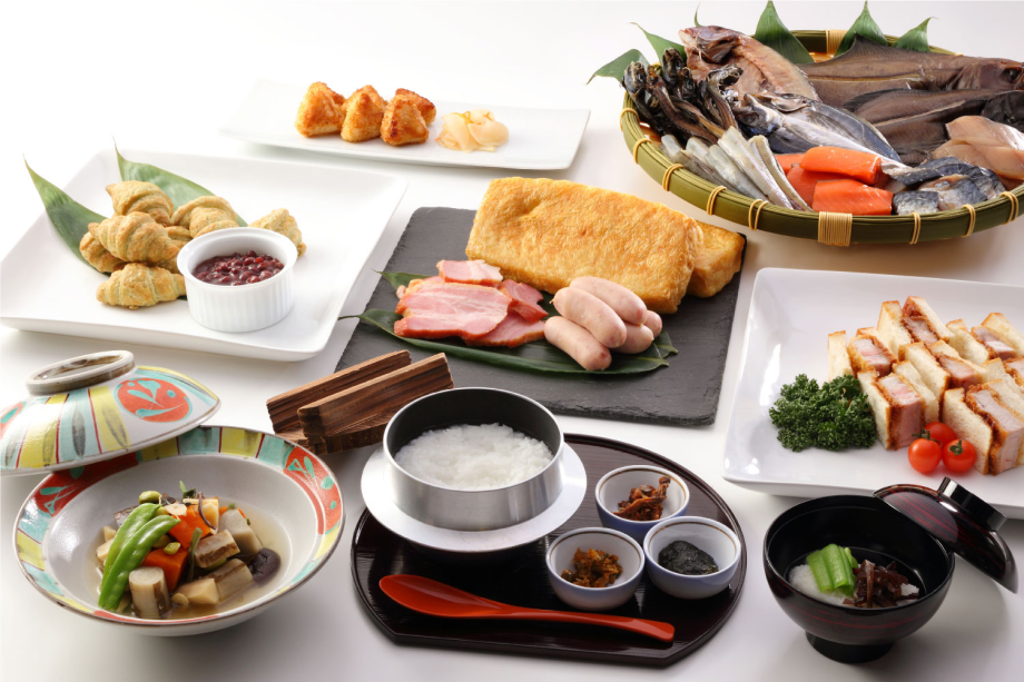 【バイキングレストラン「苗場山」】朝食バイキング（イメージ）