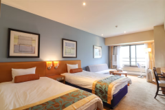 洋式高級雙床房（可容納3人，37平方米）【禁煙】