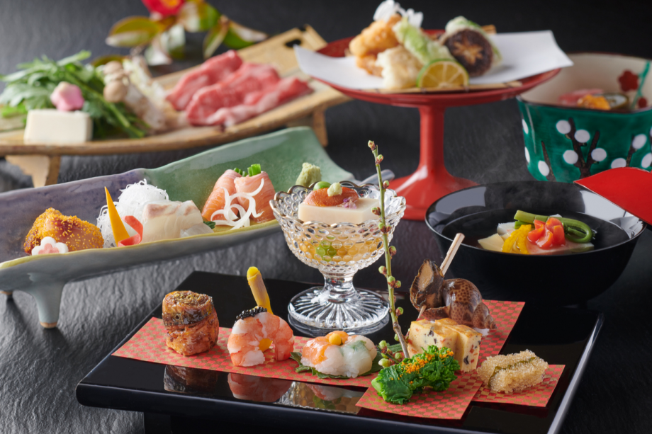 [Halfboard] Kaiseki cuisine ★Basic course /  Japanese Style Room with out bath