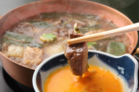 鴨すき（写真はイメージです）