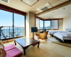 [At 2nd floor] Japanese-Western Room / with Semi-Open-Air Hot Spring Bath
