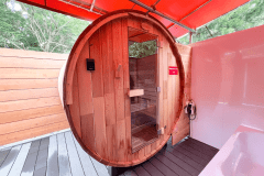 【E-15】サウナ＆プライベートドッグラン＆温泉付貸別荘（7名定員）