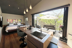 【ペットと泊まれる】温泉露天風呂＆ウッドデッキでBBQもOK！ロフト付き貸別荘（1LDK）（熱海台3-15-11）