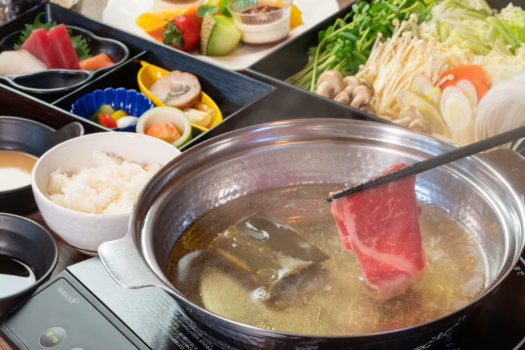 【お部屋食】しゃぶしゃぶ