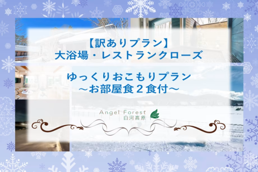 【訳ありプラン】大浴場・レストランクローズ【★お部屋食2食付き★】ゆっくりおこもりプラン