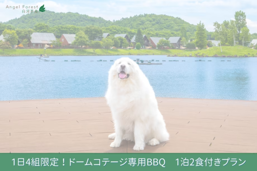 ○1日4組限定！　ドームコテージBBQプラン♪♪