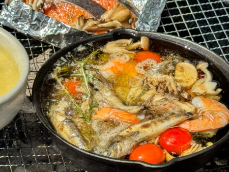 ウィンターBBQ_アヒージョ