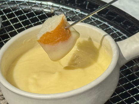 ウィンターBBQ_とろ～りチーズフォンデュ