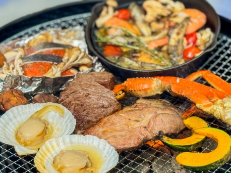 ウィンターBBQ_冬ならではの食材をお楽しみください