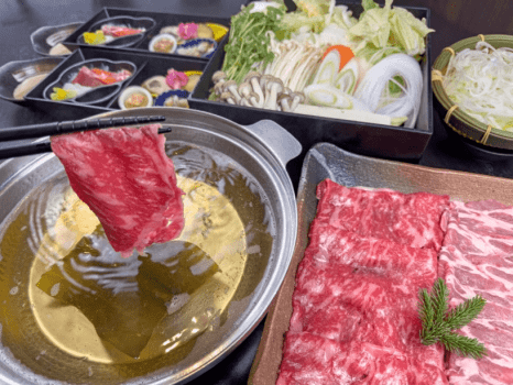 【◆お肉食べ比べ◆】冬の白河高原美味旅プラン【お部屋食1泊2食つき】