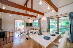 【バレルサウナ＆露天風呂＆開放感】ミモザ【8名定員 1LDK+寝室ロフト ドッグラン約130㎡】