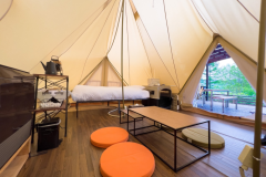 【スノーピークギアをご用意】ドッグフリーグランピング【4名定員、広さ24㎡、ドッグラン約270㎡】