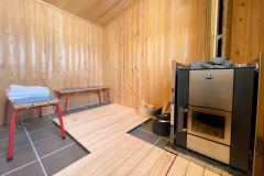 【サウナ＆プロジェクター・ウッドチップラン】サウナグランピングキャビン【4名定員ドッグラン約90㎡】