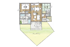 ★2025年11月新築オープン★KX　貸別荘Xタイプ【推奨5名 2LDK ドッグラン59.73㎡】