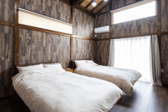 【タイプD】”広々ドッグラン”愛犬と泊まれるヴィラ【2ベッドルーム/定員5名】ドッグラン330㎡