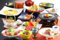 Seasonal Kaiseki Cuisine Plan with one night lodging and two meals included.