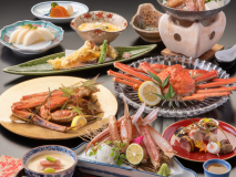 カニ会席(お食事の一例) カニ会席(お食事の一例)
