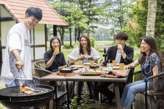 【全棟BBQスペース完備】静寂の森で贅沢なアウトドアライフを楽しむ。