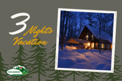 【3連泊限定】＜素泊まり＞［旅の拠点に］自然の中で暮らすように旅する非日常体験