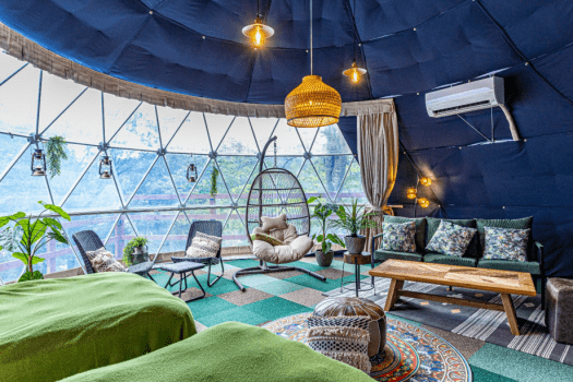 ■2床・7M圓頂帳篷■＜PIXIS＞-整棟出租・全天候型用餐空間-