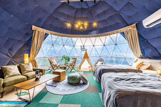 ■2床7M圓頂帳篷■＜DOG AFILA＞【歡迎攜帶寵物】-私人狗狗操場-