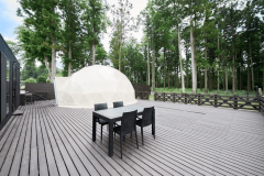 B☆CABIN（ウッドデッキ・専用ドッグラン・ドームテント)
