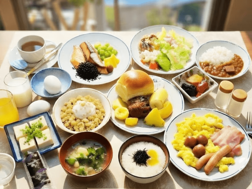 40種類以上ある朝食バイキング（イメージ）