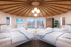 スタンダード -4ベッド-【ドッグラン・プール・客室温泉】