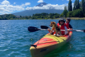 [Popular Plan!] Relax and Enjoy Nature with Stunning Views of Mount Fuji: Kayaking Experience Plan [10:30 AM Start] [Price Per Person] ~ Glamping Village Fuji Kawaguchiko ~