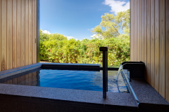 温泉露天風呂付ヴィラA（一例）