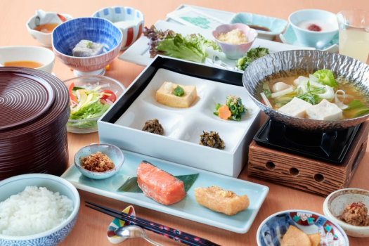 目覚めの身体に優しく沁みる和朝食