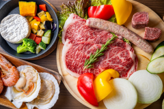 【1泊2食】◇スペシャルステイ◇"トップグレードBBQプラン"～自慢の地元食材、淡路牛のステーキや新鮮な海鮮を豪快にBBQで堪能。天然温泉付きグランピングリゾートでラグジュアリーなご滞在～