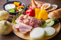 【1泊2食】◇プレシャスステイ◇”スタンダードBBQプラン”～アウトドアで豪快ジャンクBBQをお楽しみ。オーシャンビューグランピング～