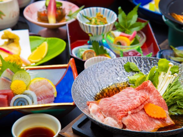 ～和食　ご夕食イメージ～　料理のイメ―ジ写真となり、実際のご提供内容は季節により異なります