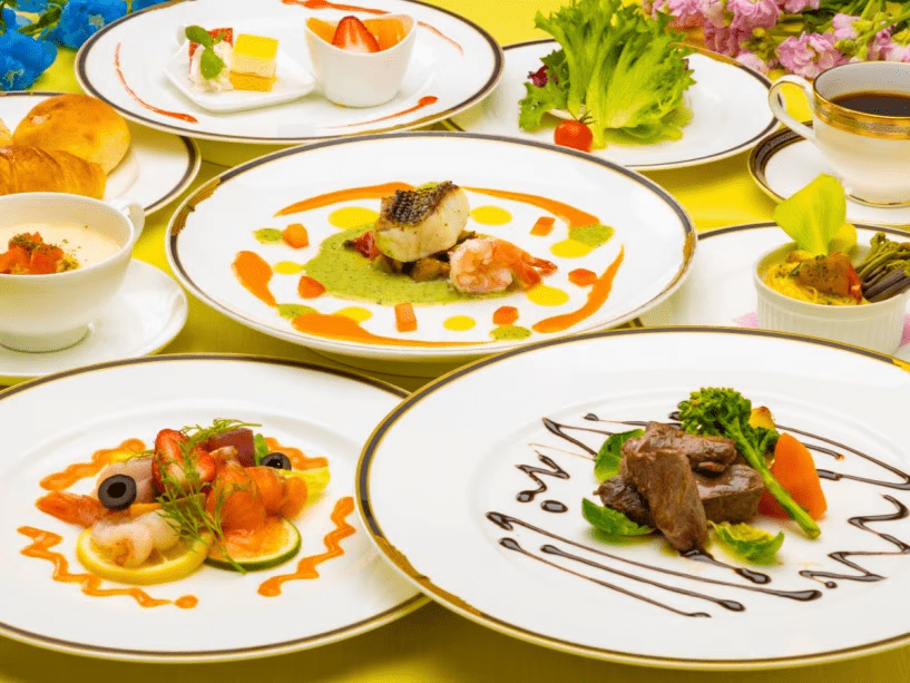 【春の「リーズナブル」和洋折衷コースで温泉旅行】季節のお料理を味わう！３～５月