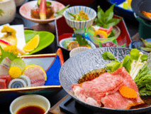 ～和食　ご夕食イメージ～　料理のイメ―ジ写真となり、実際のご提供内容は季節により異なります