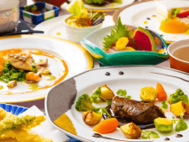 【迷ったらコレ♪夏の「スタンダード」和洋折衷コース】肉料理や新鮮魚介で夏の旬食材を愉しむ！６月～８月