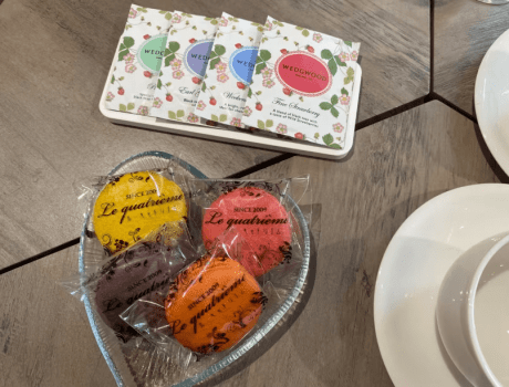 スイーツと紅茶セット