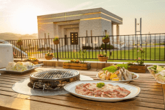 いろどりBBQコース｜ソフトドリンク飲み放題｜離れ客室/1棟貸ヴィラ