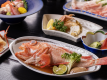 かがり屋名物”きんきの湯煮”！その他オホーツク海の恵みを取り入れた会席