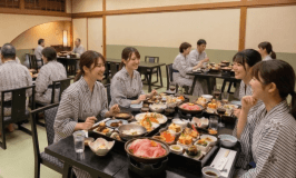 【お食事場所おまかせ】山形牛すき焼きと貸切温泉で寛ぐ「お値打ち会場食プラン」