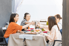 【グランピング×鍋プランC】みんなでわいわい鍋パーティ！あか牛のしゃぶしゃぶコース（2食付）