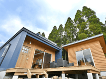 Cottage【外観】大自然に囲まれた、開放的なコテージ